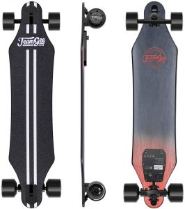Electric skateboard with Dual Motor and wireless remote by Teemgee 