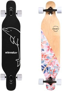 1. Slendor longboard skateboard for Freeriding and tricks