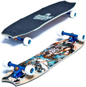 A complete skateboard for pro Freeriding skills by Landyachtz