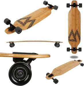 Magneto Bamboo Heavy Riders Longboard!