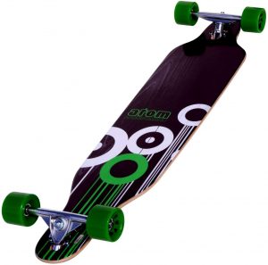 Atom drop through longboard for beginner