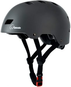  Roll over image to zoom in Apusale Skateboard Helmet,Kids Youth