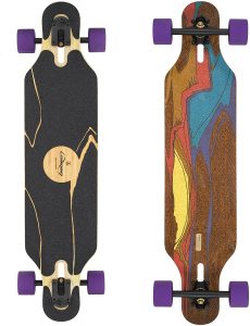 Loaded Boards Icarus Bamboo Longboard Skateboard Complete